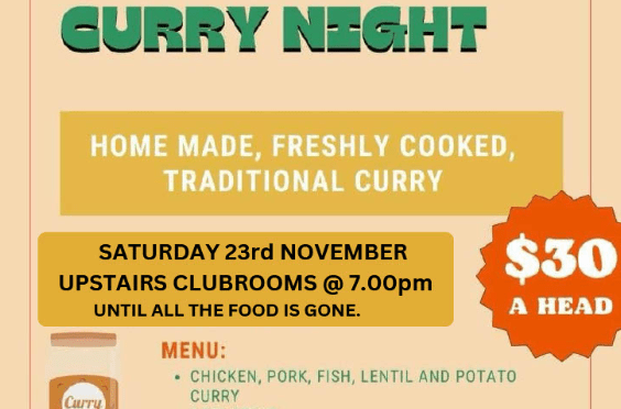 SCC Sri Lankan Curry Night