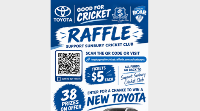 Toyota Raffle – Open Now!